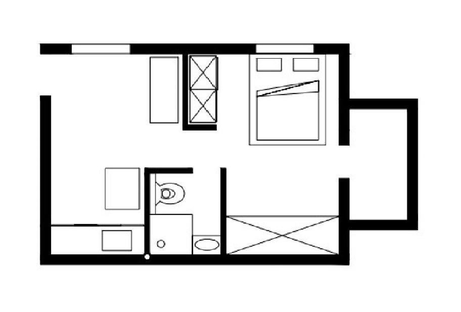 Dinning Room, Bedroom And Balcony Jerusalén Exterior foto